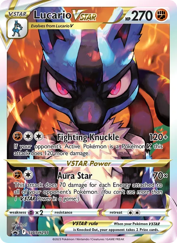 Lucario VSTAR, SWSH Black Star Promos