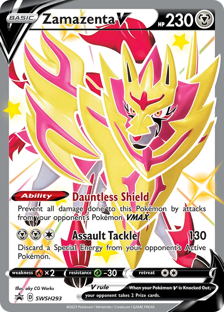 Zamazenta V, SWSH Black Star Promos