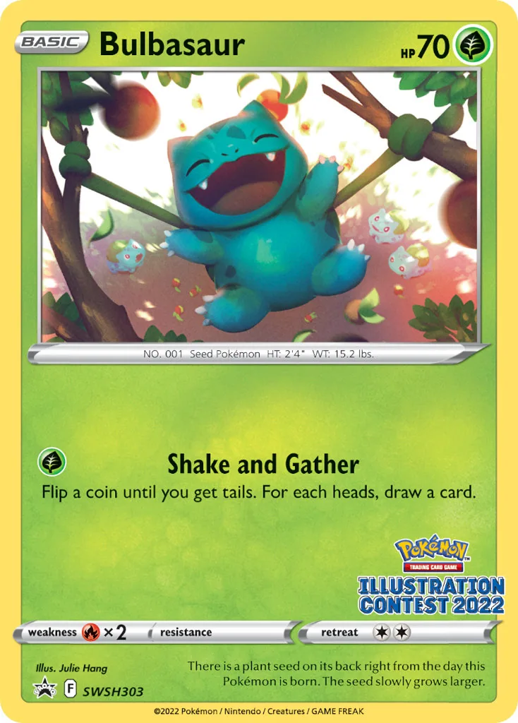 Bulbasaur, SWSH Black Star Promos
