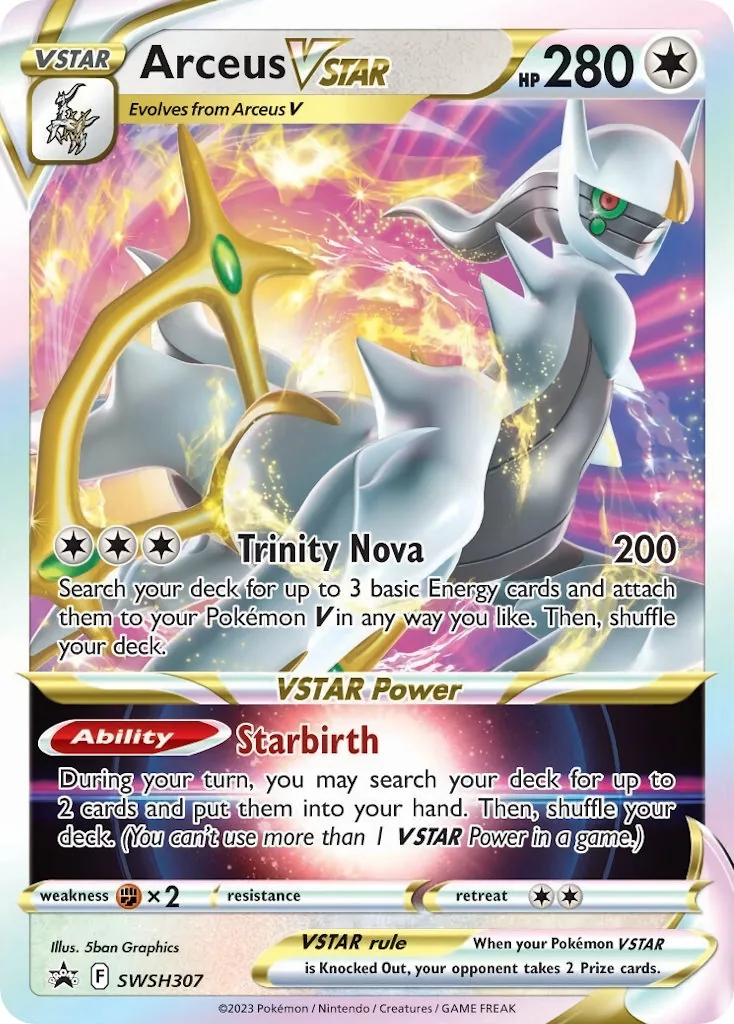 Arceus VSTAR, SWSH Black Star Promos
