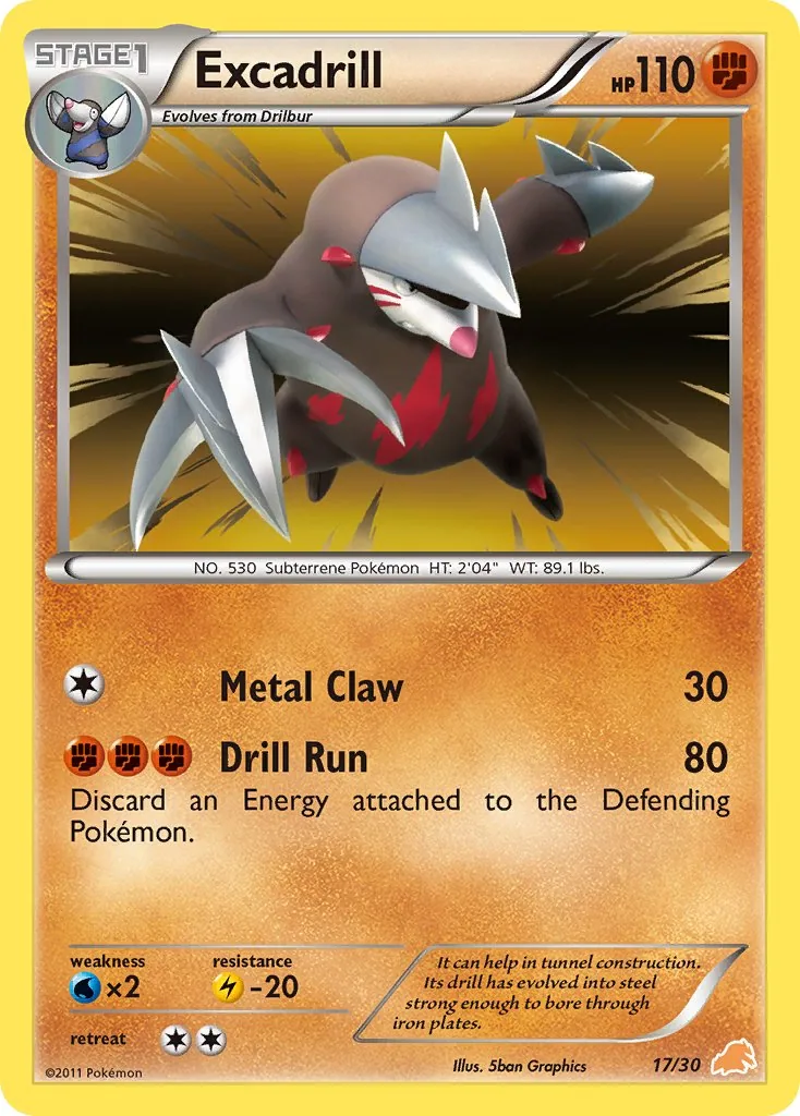 Excadrill, BW trainer Kit (Excadrill)