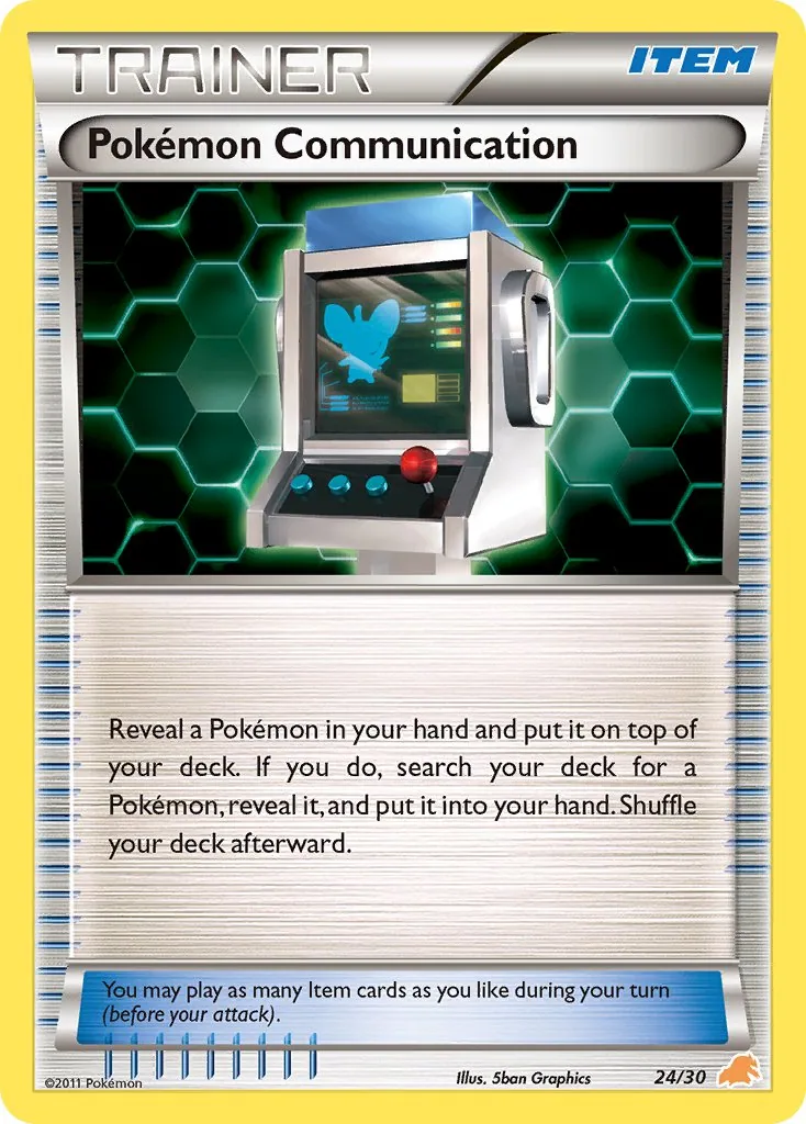 Pokémon Communication, BW trainer Kit (Excadrill)