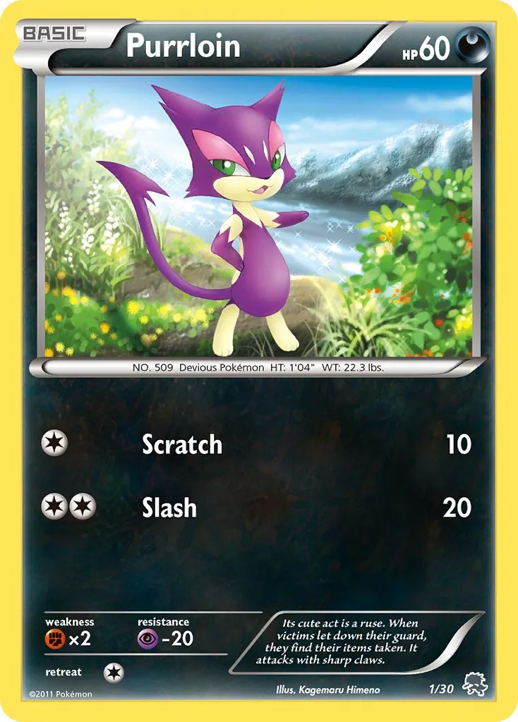 Purrloin, BW trainer Kit (Zoroark)
