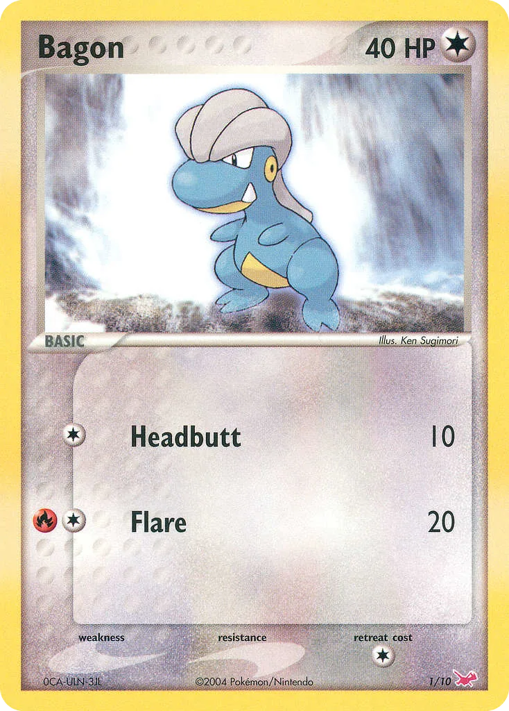 Bagon, EX trainer Kit (Latias)