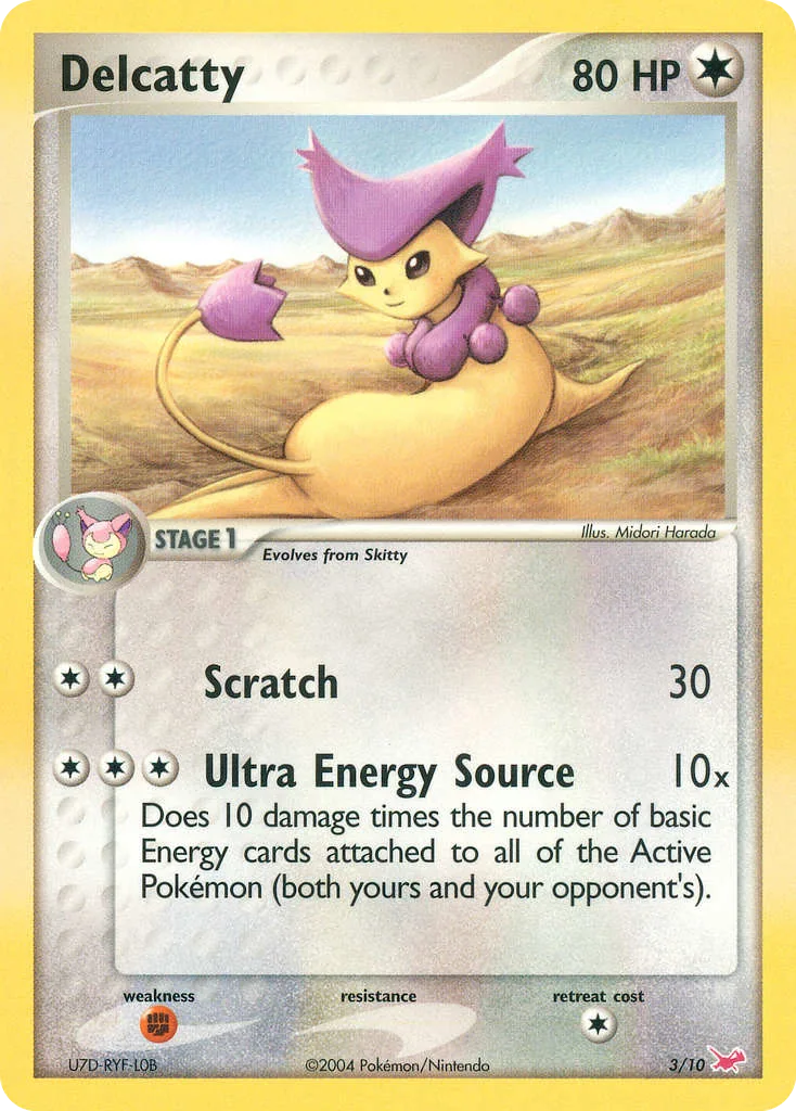 Delcatty, EX trainer Kit (Latias)