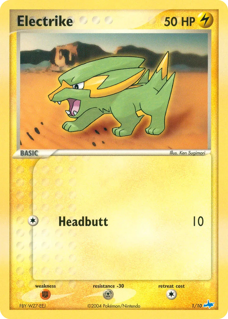 Electrike, EX trainer Kit (Latios)