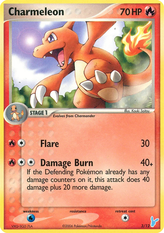Charmeleon, EX trainer Kit 2 (Minun)