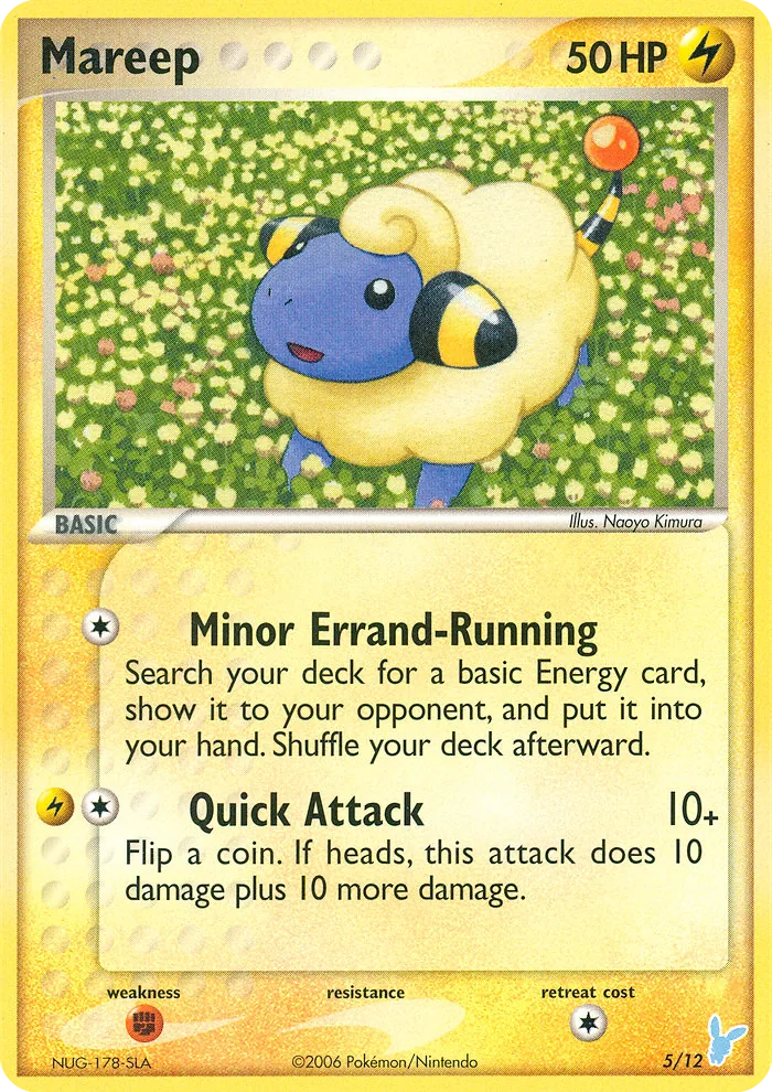 Mareep, EX trainer Kit 2 (Minun)