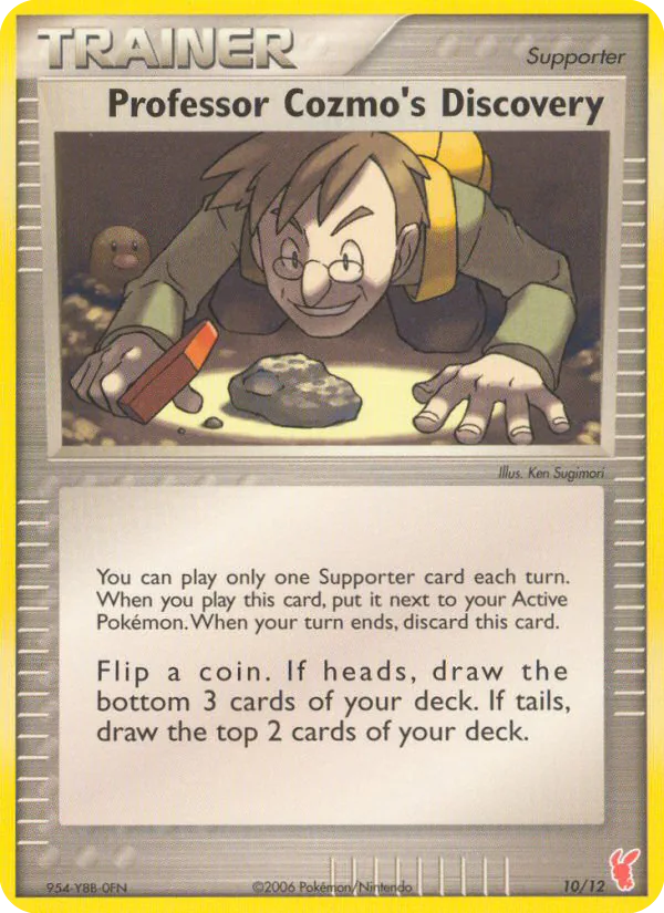Professor Cozmo's Discovery, EX trainer Kit 2 (Plusle)