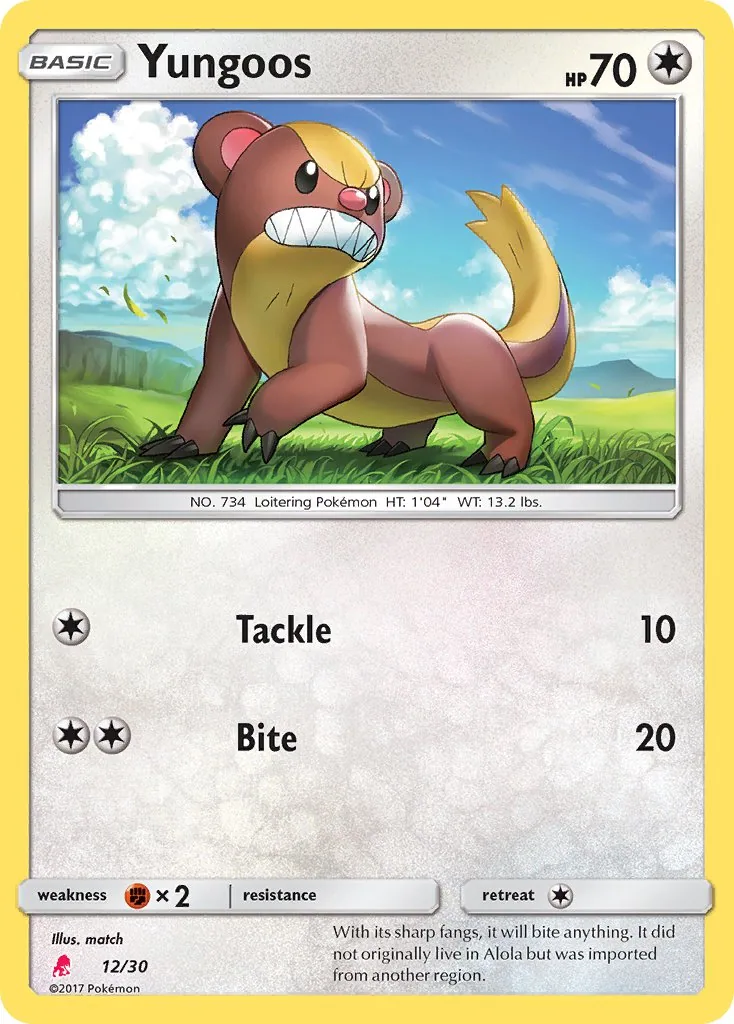 Yungoos, SM trainer Kit (Lycanroc)