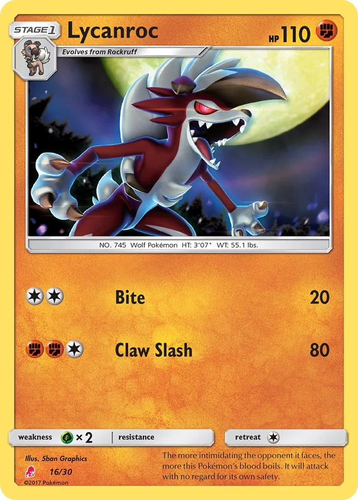 Lycanroc, SM trainer Kit (Lycanroc)