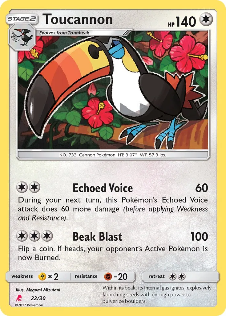 Toucannon, SM trainer Kit (Lycanroc)