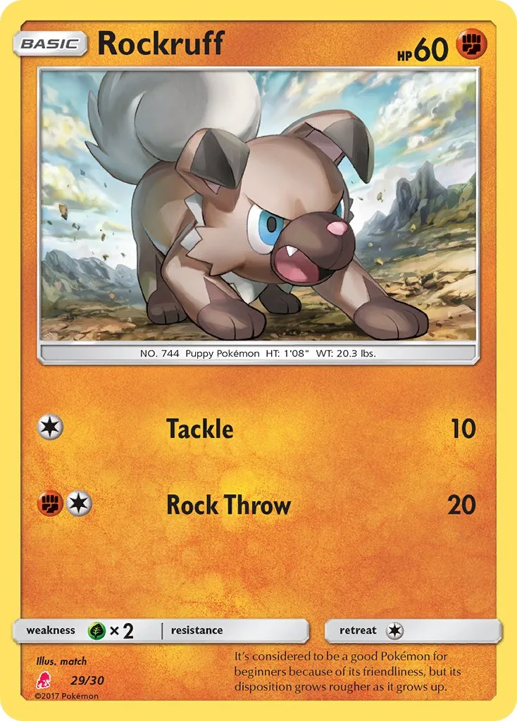Rockruff, SM trainer Kit (Lycanroc)