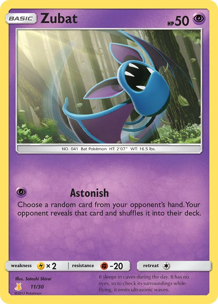 Zubat, SM trainer Kit (Alolan Raichu)
