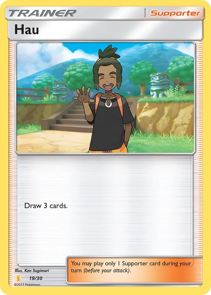 Hau, SM trainer Kit (Alolan Raichu)