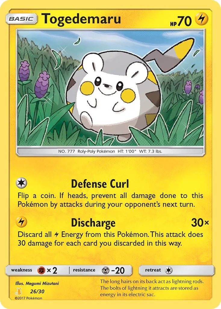 Togedemaru, SM trainer Kit (Alolan Raichu)