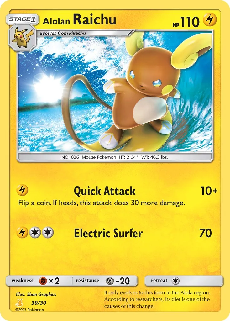 Alolan Raichu, SM trainer Kit (Alolan Raichu)