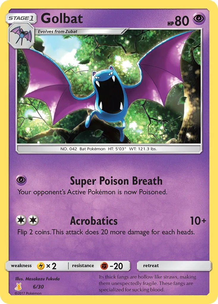 Golbat, SM trainer Kit (Alolan Raichu)