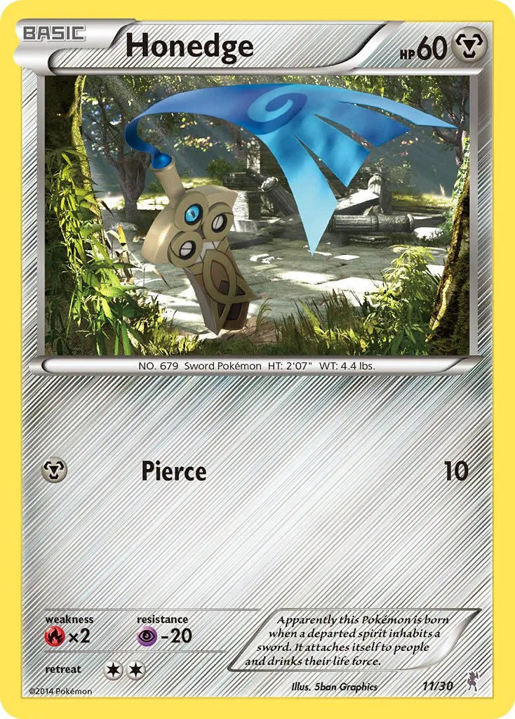 Honedge, XY trainer Kit (Bisharp)