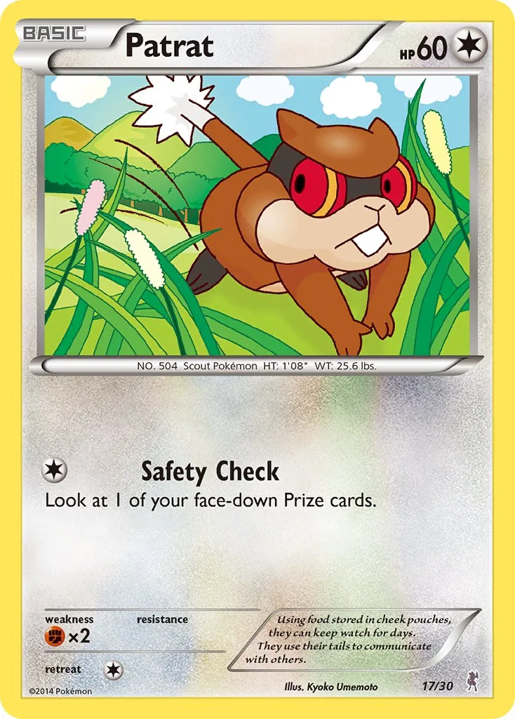 Patrat, XY trainer Kit (Bisharp)