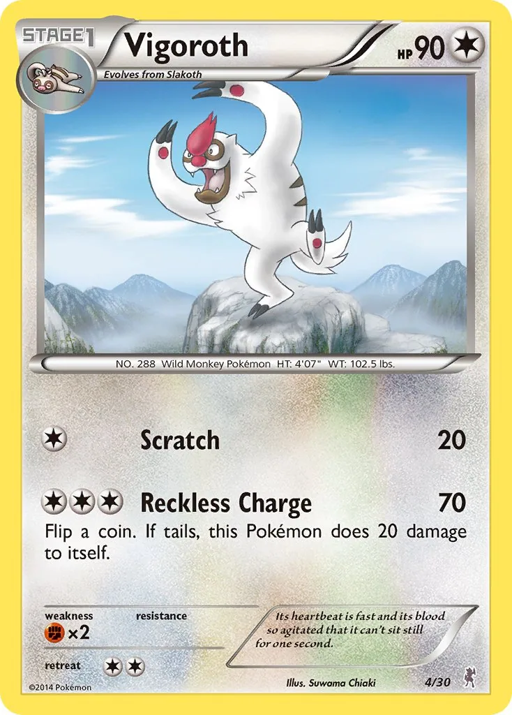 Vigoroth, XY trainer Kit (Bisharp)