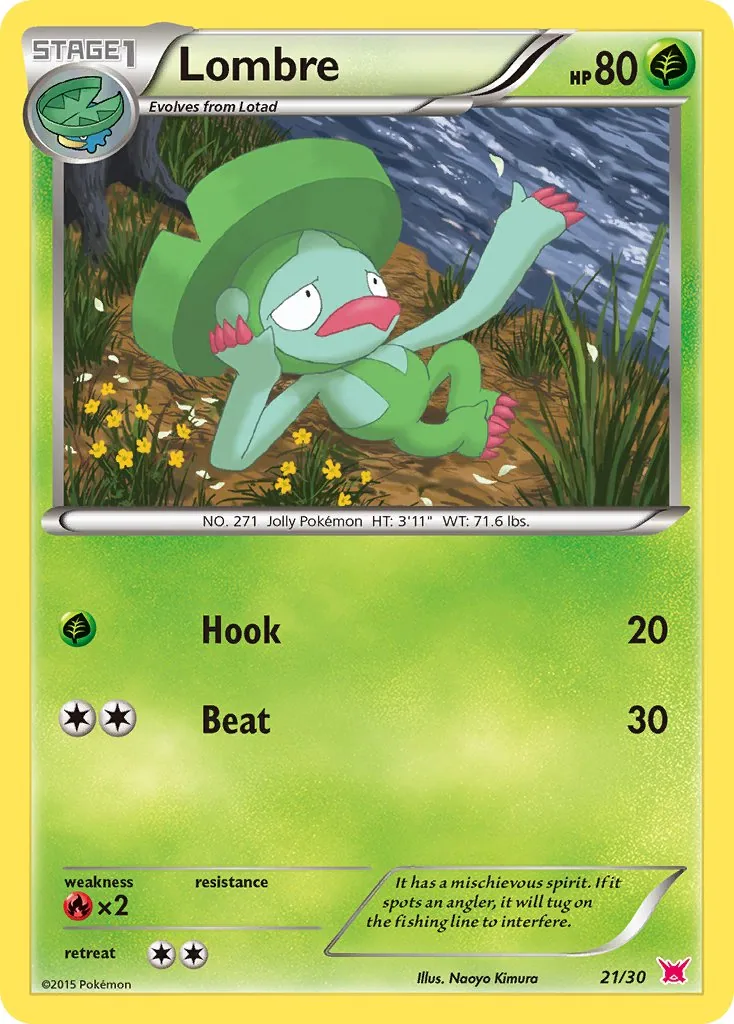 Lombre, XY trainer Kit (Latias)
