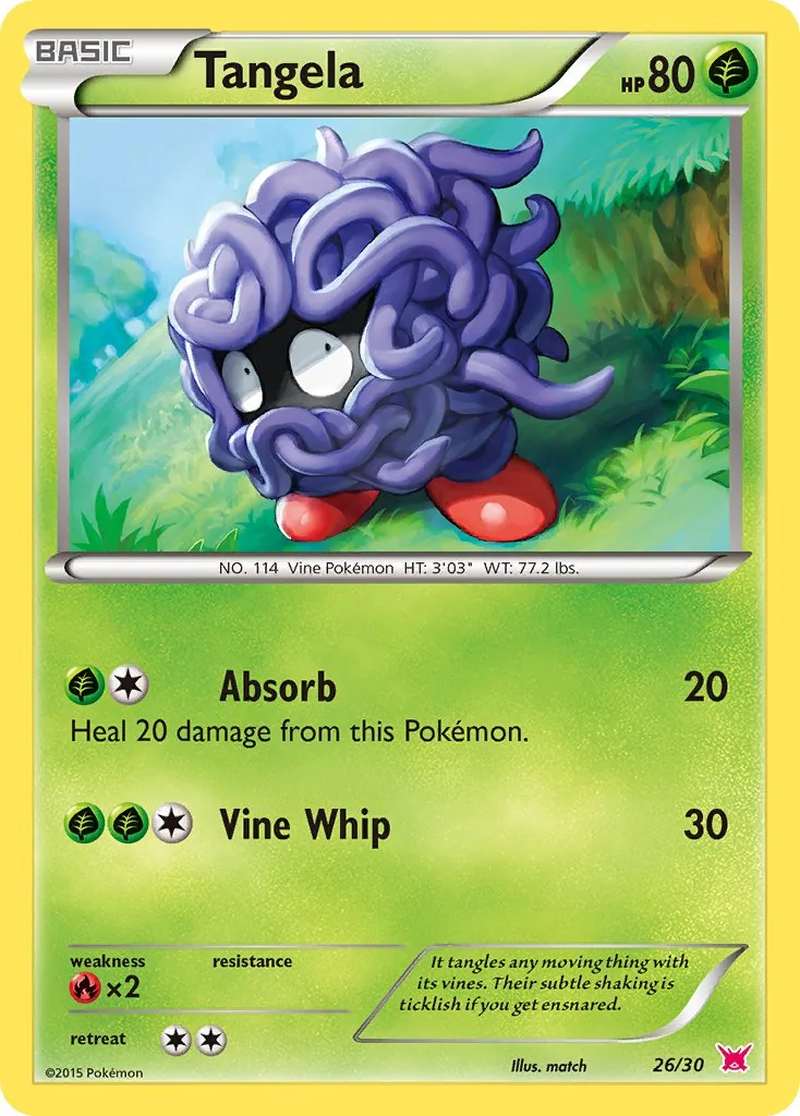 Tangela, XY trainer Kit (Latias)