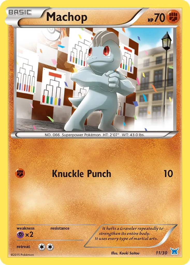 Machop, XY trainer Kit (Latios)
