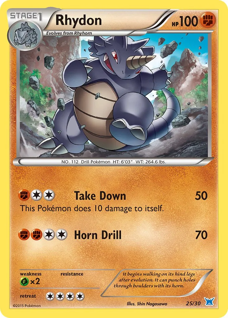 Rhydon, XY trainer Kit (Latios)