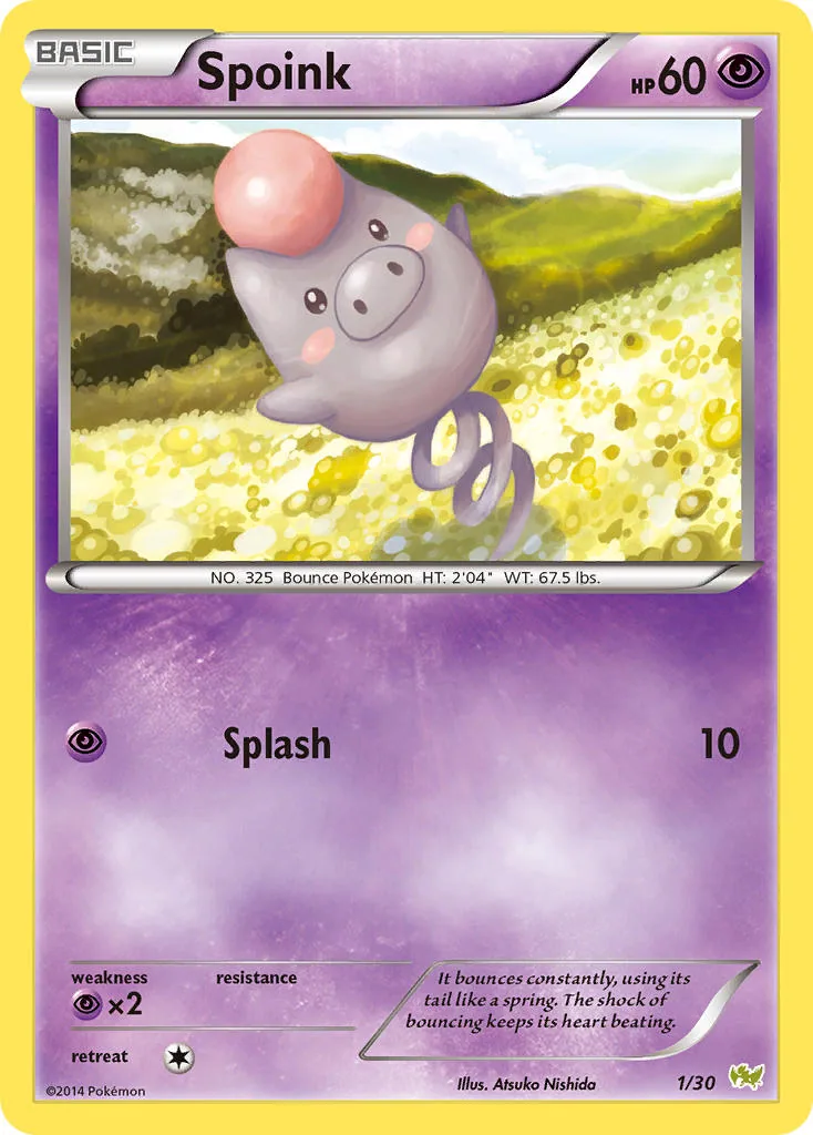 Spoink, XY trainer Kit (Noivern)