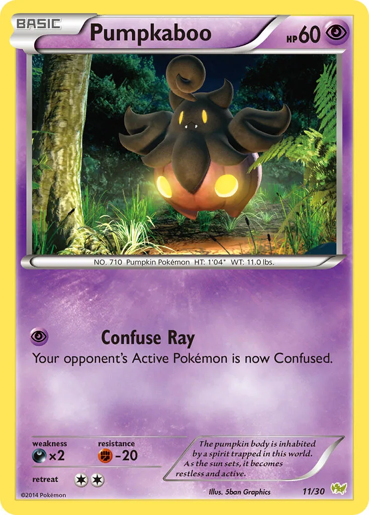 Pumpkaboo, XY trainer Kit (Noivern)