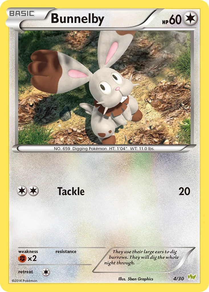 Bunnelby, XY trainer Kit (Noivern)