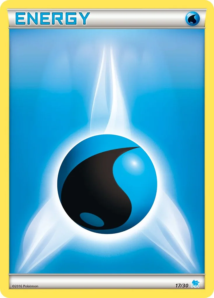 Water Energy, XY trainer Kit (Suicune)