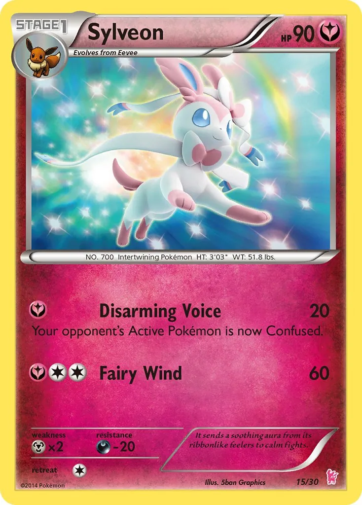 Sylveon, XY trainer Kit (Sylveon)