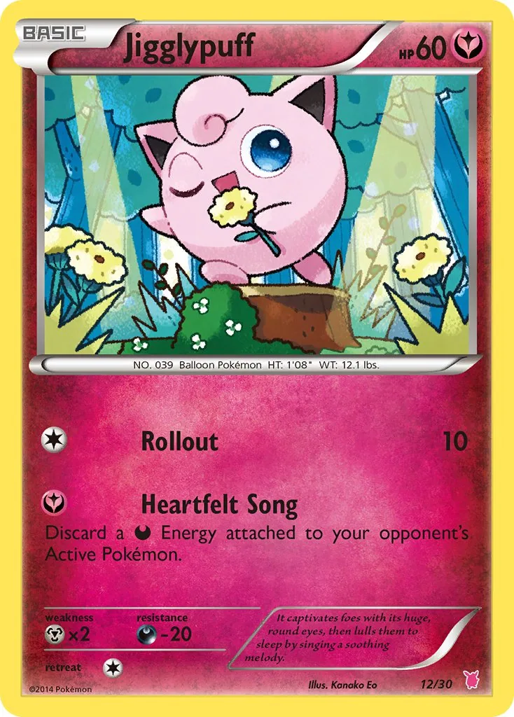 Jigglypuff, XY trainer Kit (Wigglytuff)