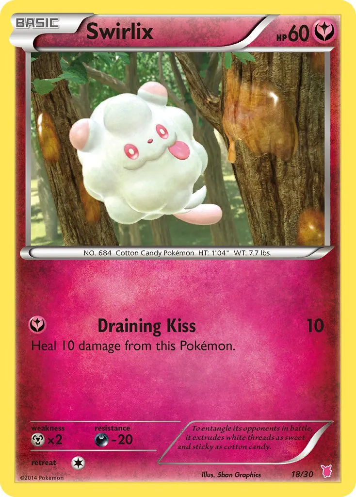 Swirlix, XY trainer Kit (Wigglytuff)
