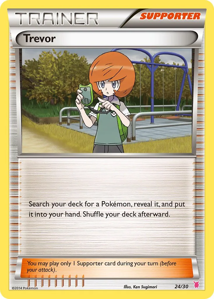 Trevor, XY trainer Kit (Wigglytuff)