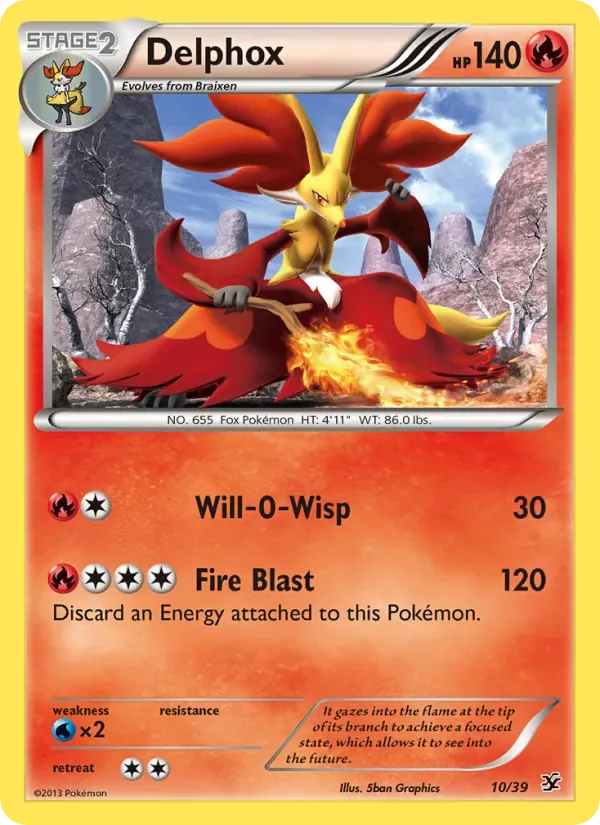 Delphox, Kalos Starter Set