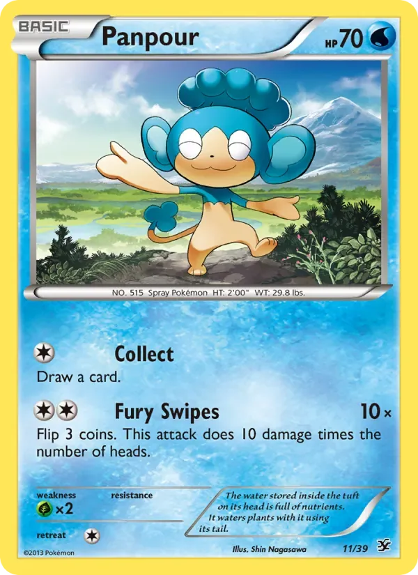 Panpour, Kalos Starter Set
