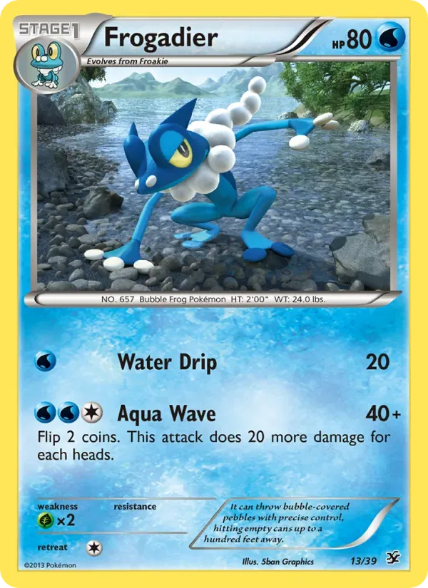 Frogadier, Kalos Starter Set
