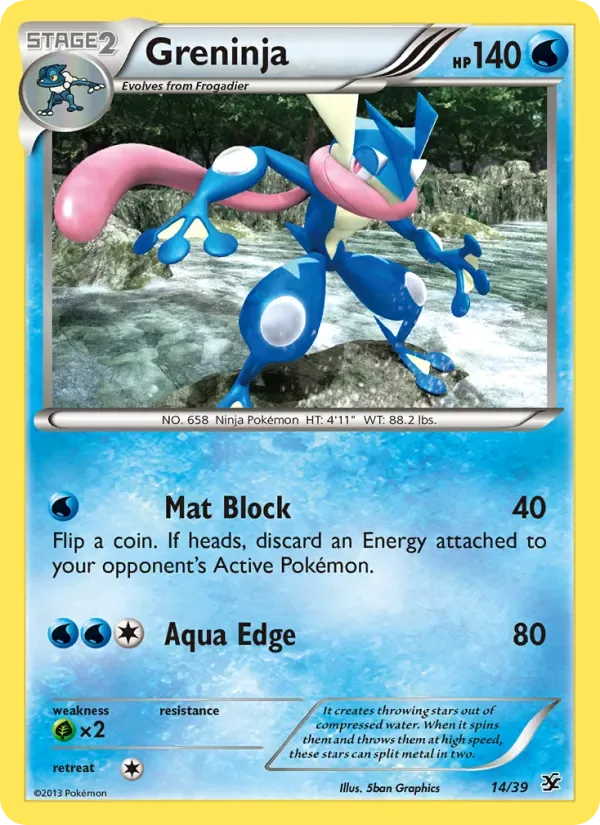 Greninja, Kalos Starter Set