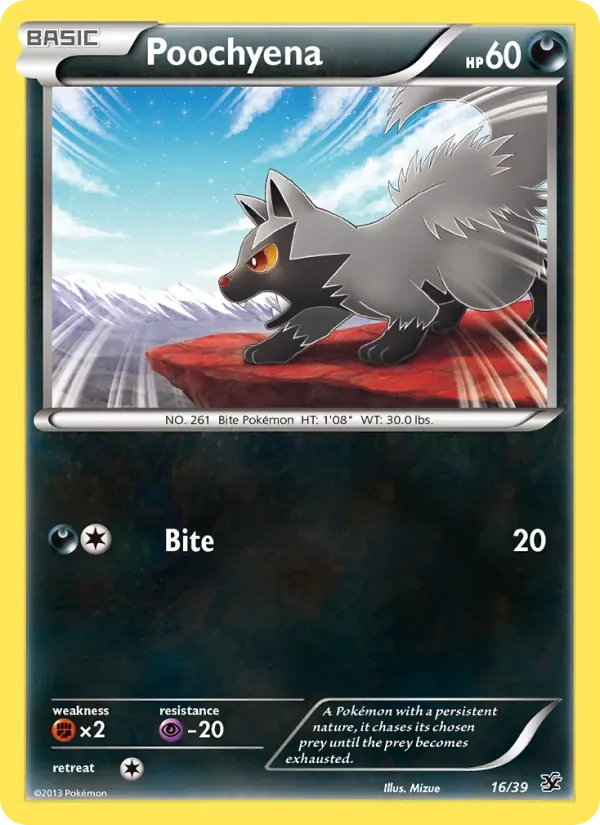 Poochyena, Kalos Starter Set