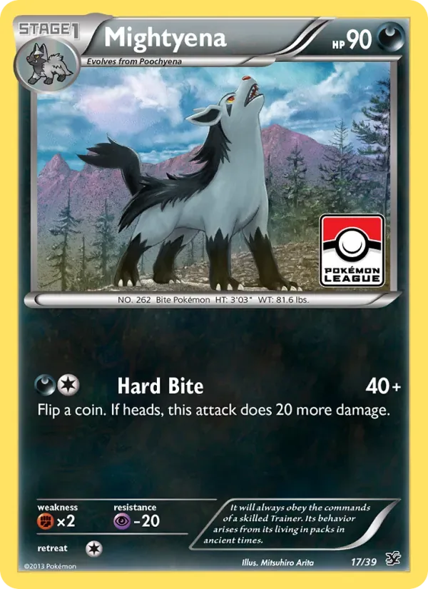 Mightyena, Kalos Starter Set