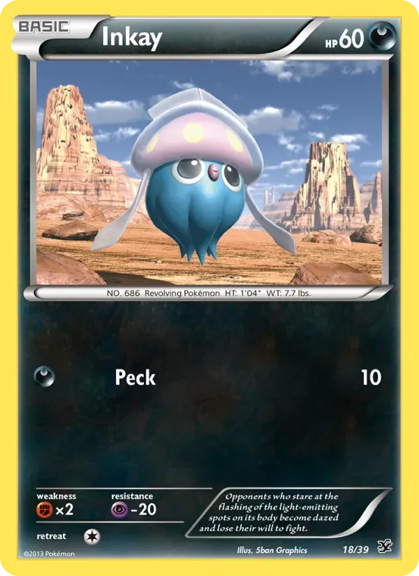 Inkay, Kalos Starter Set