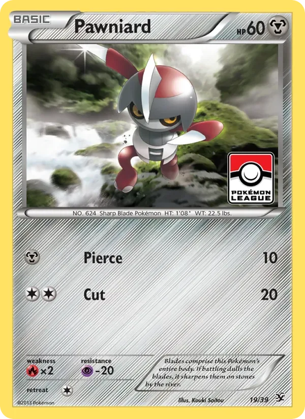 Pawniard, Kalos Starter Set