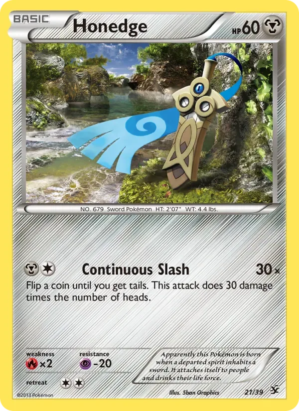 Honedge, Kalos Starter Set