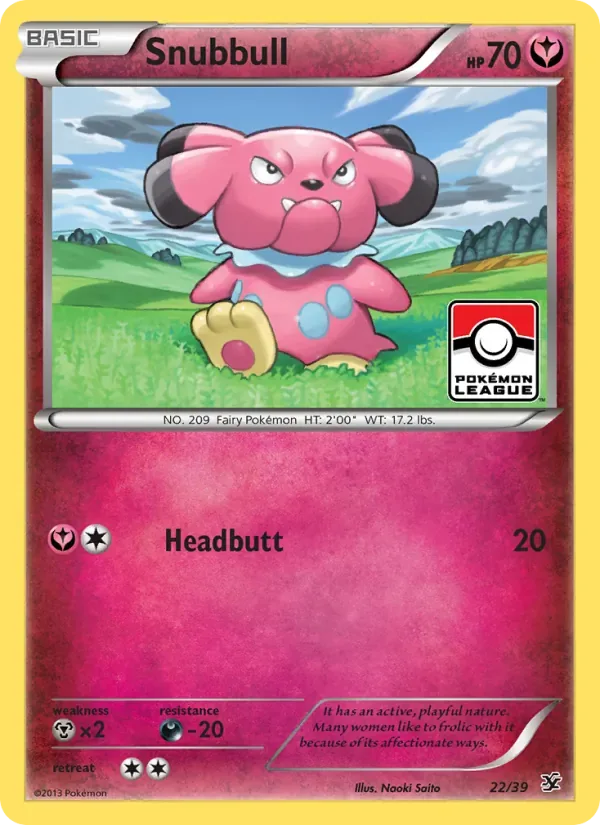 Snubbull, Kalos Starter Set