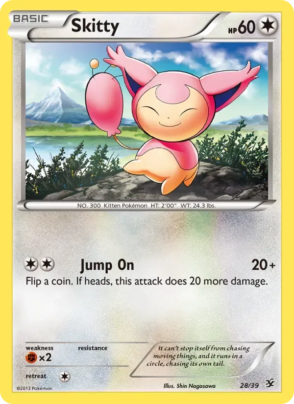 Skitty, Kalos Starter Set