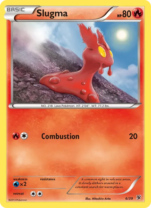 Slugma, Kalos Starter Set