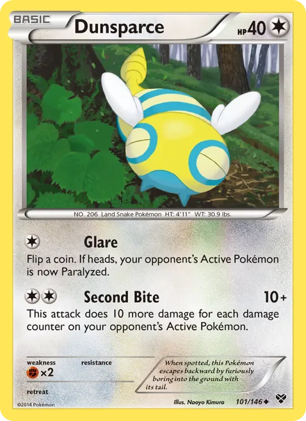 Dunsparce, XY